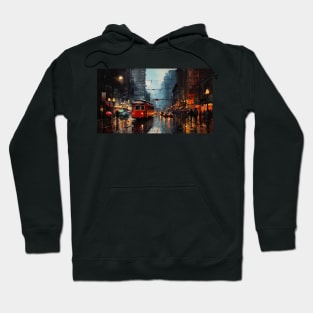 painted city Hoodie